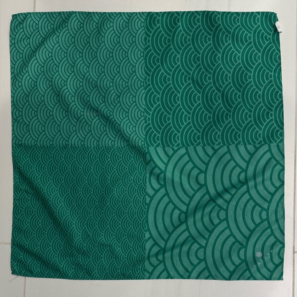 Tatcha Teal Patterned Fabric